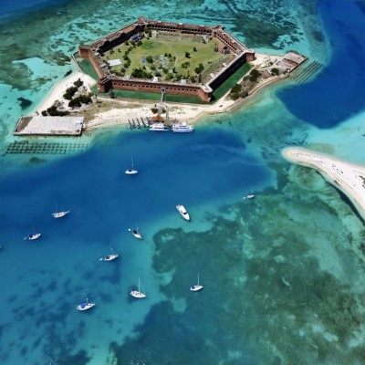 Fort Jefferson, Dry Tortugas. Foto Copyright: Rob O'Neal