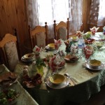 Sibirische Essenstafel